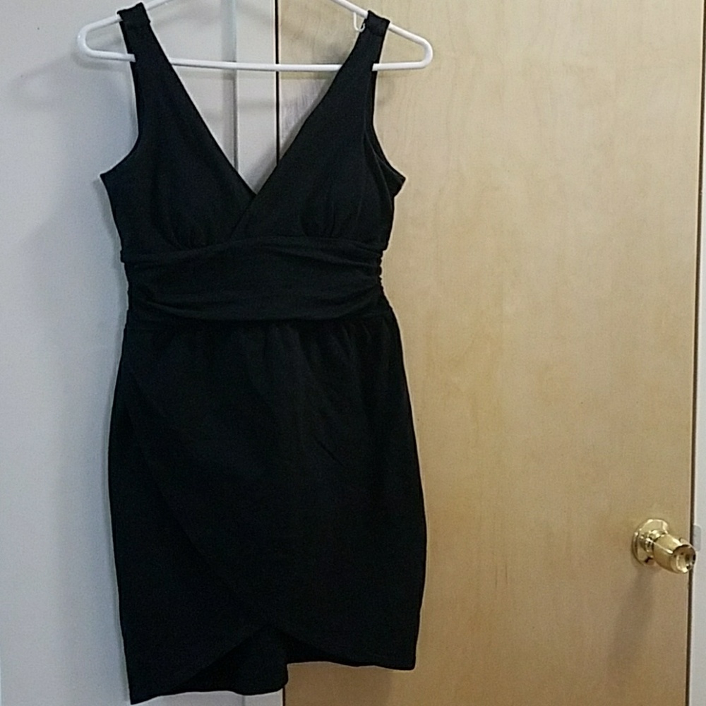 Victoria's Secret black bra top dress